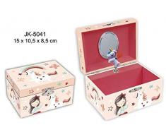 ROYMAR Boîte à Bijoux Musicale pour Armoire, Rangement de décorations, Festivals, Articles pour la Maison, Unisexe, Adulte, Multicolore (Multicolore), Unique