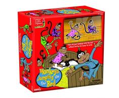 universitÃ© Jeux Cinq Petits singes sautant sur Le lit dans Une boÃ®te de Jeu, Multicolore