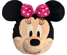 Kids WD20590 Coussin 3D en Velours Motif Minnie 52 x 40 cm