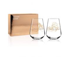 Burkhard Neie Ensemble de verres Ã vin en cristal DorÃ© 540 ml