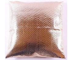 La Finesse Housse de Coussin carrÃ©e dÃ©corative 50 x 50 cm pour la Maison en Coton pour Le Salon, Le canapÃ©, la Chambre Ã Coucher cph54, Textile colorÃ©, Taille Unique