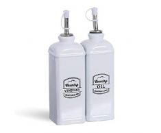 Dcasa Set Vinaigrier Huilier et RÃ©cipients pour Aliments Bento-Porte Aliments Articles pour la Maison Unisexe Adulte, Couleur Unique