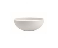 Villeroy & Boch 10-4264-3170 NewMoon Bol rond en porcelaine pour soupe et salades cassantes Blanc Passe au lave-vaisselle