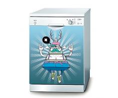 Decusto Autocollant hipstah â Autocollant pour Lave Vaisselle