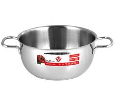 Home Faitout, Acier INOX, 24 cm