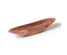 Berard 90175, Coupelle Pirogue en bois dolivier fait-main idÃ©ale pour apÃ©ritif et service original - 22 cm