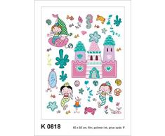 AG Design WTD K 0818 Nixe Sticker Mural 1 piÃ¨ce 65 x 85 cm