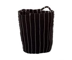 Premier Panier Ã Linge LIDA Coton Rope-Black