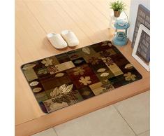 Bonamaison Paillasson dÃ©coratif Multicolore 40 x 70 cm