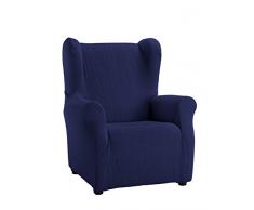 Martina Home Emilia Housse Fauteuil orejero, Tissu, Marine, 33Â x 8Â x 42Â cm