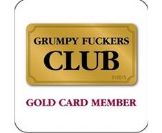 Boxer Gifts Dessous de Verre Grumpy Fuckers Club