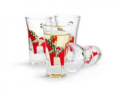 Sagaform Dala Verre à Liqueur en Verre Motif Cheval Transparent 4,5 cl