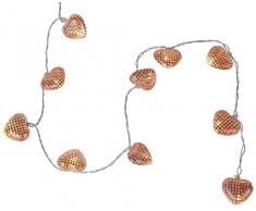 Star 726-81 Net Hearts Guirlande Lumineuse à DEL 10 W/W DEL 0,3 W Rouge 4 x 90 x 1,5 cm