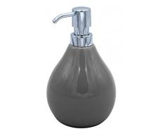 RIDDER 2115507 Distributeur de Savon et Lotion, céramique ABS (acrylonitrile-butadiène-styrène), Gris, env. 10 x 10 x 17 cm