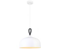 interfan Urban Lampe suspension E27, aluminium blanc