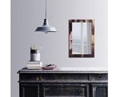 Bonamaison Décoration Murale Impression sur Miroir Encadré sur Toile, Dimensions: 40 x 60 Cm - Conçu et fabriqué en Turquie