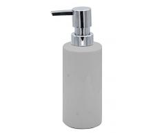 RIDDER 2125507 Distributeur de Savon et Lotion, Porcelaine ABS (acrylonitrile-butadiÃ¨ne-styrÃ¨ne), Gris, env. 6 x 6 x 17,5 cm