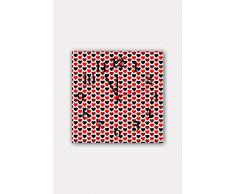 Bonamaison Horloge Murale en MDF, Multicolore, 30 x 30 cm