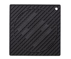 Scanpan SC01570 Dessous de Plat, Silicone, Noir, 18 cm