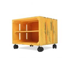 SuperStudio Table dappoint Box H Jaune