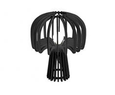 LEITMOTIV LM1786 Lampes de bureau, Bois, Noir