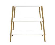 Dcasa Console 3 Ã©tagÃ¨res Tiroirs Rangement dornements Festivaux Articles pour la Maison Unisexe Adulte, Couleur Unique