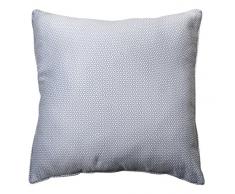 Homemaison 891023 Coussin DÃ©houssable Motif Tomettes Polyester Gris 1 x 60 cm