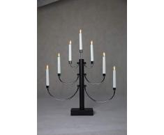 Best Season cellc andle dambiance Bougeoir, métal, 0,5 W, Chromé