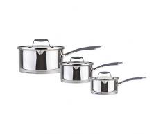 Hairy Bikers CKW2067 Batterie de cuisine en acier inoxydable