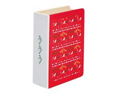 Hakoya 50167-4 METSA Livre BENTO- Rouge Plastique