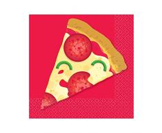 Amscan 502017 Lot de 16 serviettes de table 2 plis 25 cm