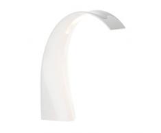 Kartell 9320E5 Taj Mini lampe de table à LED en verre Blanc brillant