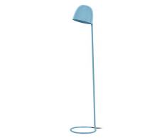 Tosel 95339 Lampe Bureau, 1 Lumière Acier, E27, 40 W, Bleu, 25 x 155 cm
