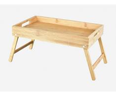 MI CASA Plateau pour lit en Bambou 44 x 27 cm