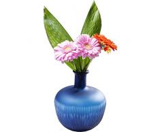 Kare Design Vase de Nombril Bleu