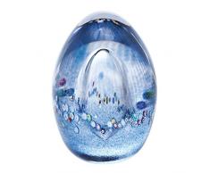 Caithness Glass Presse-Papier en Verre Denim Contemporain Collection â Presse-Papier en Cristal, Multicolore