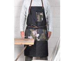 Zelo21 Tablier Unique Nero/Militare