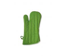 Une domo Pv-tex-2096Â Point-Virgule Gant de cuisine coton - Vert - 19 x 33 cm