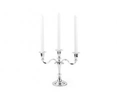 Zilverstad Chandelier Decora, 3 Branches, métal, Couleur Argent, 10.8 x 29 x 24.6 cm