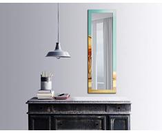 Bonamaison DÃ©coration Murale Impression sur Miroir EncadrÃ© sur Toile, Dimensions: 40 x 120 Cm - ConÃ§u et fabriquÃ© en Turquie
