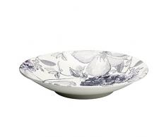 Fairmont & Main ClÃ©matite Peu Profonde Saladier, Violet et Gris