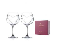 Diamante 5057.602 Verre Ã vin en forme de cÅur Bordeaux 610 ml