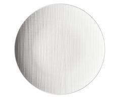 Rosenthal 11770-800001-10864 Assiette Plate 24 cm, Porcelaine, Blanc