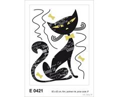 AG Design e 0421 Stickers Mur autkleber Brillant