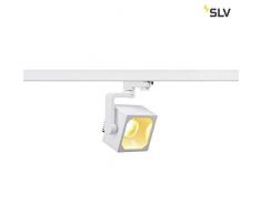 EURO CUBE spot. blanc. LED 3000K. 90Â°. IRC 90. adaptateur 3 all inclus