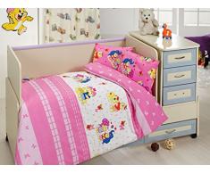 Bahar Class Home Collection Parure de lit pour Enfant, Multicolore, 100 x 160 cm, 4 pièces