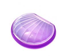 Charles Viancin Papillote Coquillage rÃ©cipient pour Cuisson Ã Vapeur, Silicone, Violet