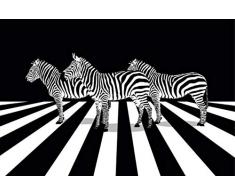 Scenolia Tableau dÃ©coratif Grand Format sur Toile Passage PIETON 90 x 60 cm | Impression Haute qualitÃ©