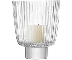 LSA International pli Storm Lanterne H21.5Â cm Clair