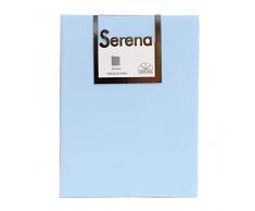 SERENA Drap Plat Bleu 210 x 270 cm (135)